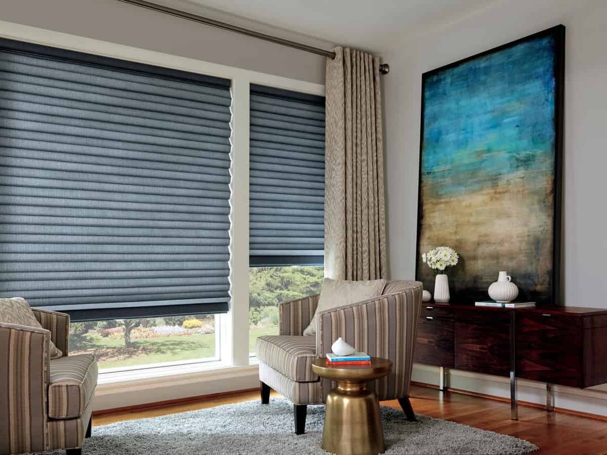 Hunter Douglas Solera® Soft Shades, roman shades, cellular honeycomb shades near O’Fallon, Missouri (MO)