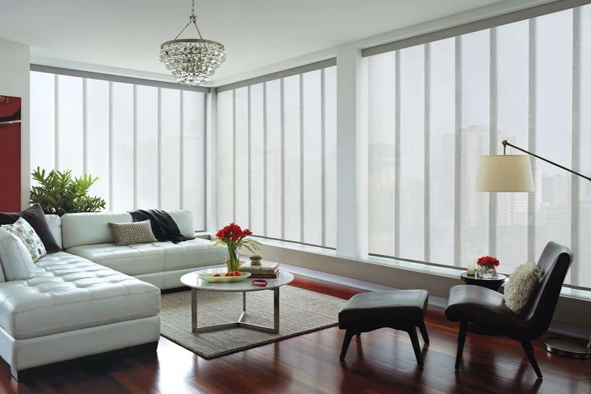 Redecorating Your Living Room Windows Near O'Fallon, Missouri (MO) including motorization, drapes, and more