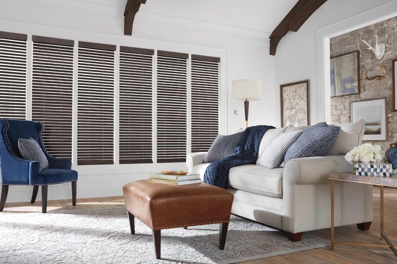 Choosing New Blinds, Hunter Douglas Modern Precious Metals® Aluminum Blinds near O'Fallon, Missouri (MO)